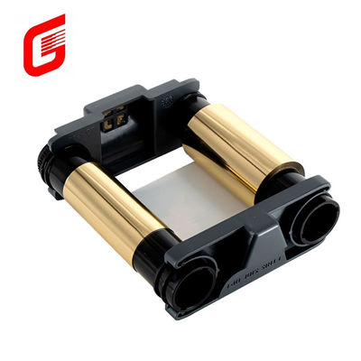 Compatible Ribbon CBGR0500GL for Badgy 100 200 ID Card Printer Metallic Gold 500 Images