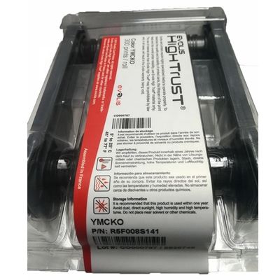 Evolis R5F008S141 Color Ribbon for 12mm Width Cards and Primacy/Zenius/Elypso Printer