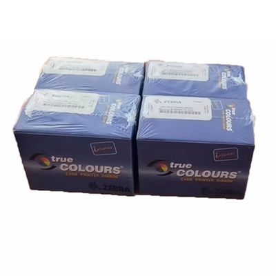 200 Image Capacity YMCKO Color Ribbon for Zebra P330i P430i PVC Card Printer Excellent