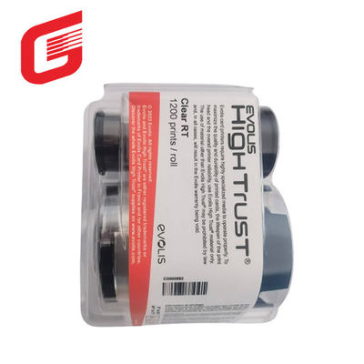 Evolis AGILIA Ribbon Plastic card printer transparent invisible blue color UV thermal ribbon RT4F101C100