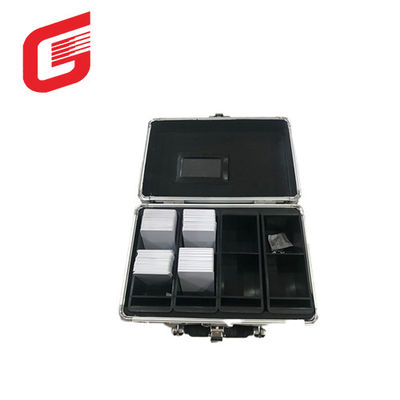 IC card box, intelligent card box, portable card box, metal box for card loading