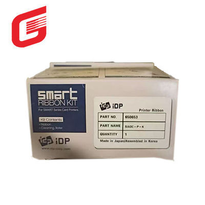 Original factory 650653 YMCKO Ribbon For IDP Smart-30 50 Printer 1200 Prints/roll