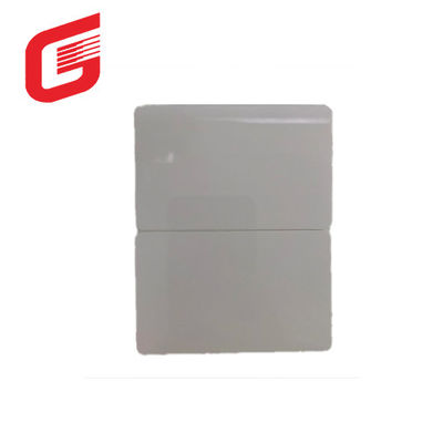 sale customized CR80 Plastic Blank teslin ic chip Card business smart card