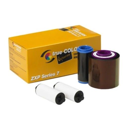 NO Private Mold Zebra YMCKO Ribbon 800077-742 for ZXP 7 Series Card Printer 750 Images