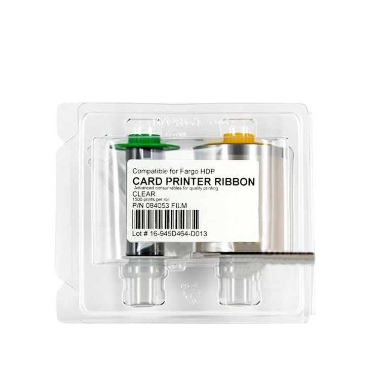 Private Mold Compatible Retransfer Film Ribbon 84053 for Fargo HDP 5000 Printer 1500 Images/Roll