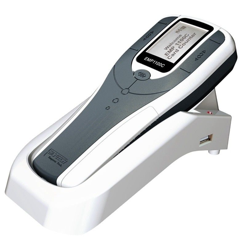 External Installation EMP1100C Handheld Transparent Smart Business ID IC PVC Card Counter