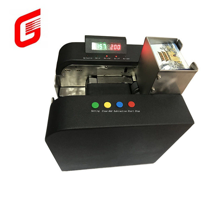 High Speed Accurate ZK-3300 Automatic Card Counting Machine with Other Interface Type
