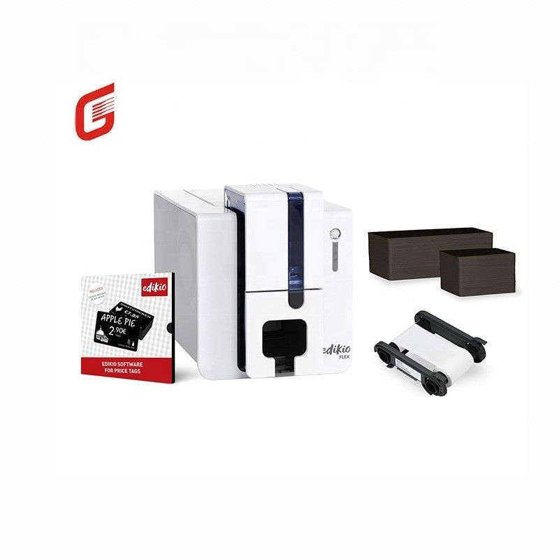 USB and Ethernet Interface Evolis Edikio FLEX Tag Printer for Hotel Card Production