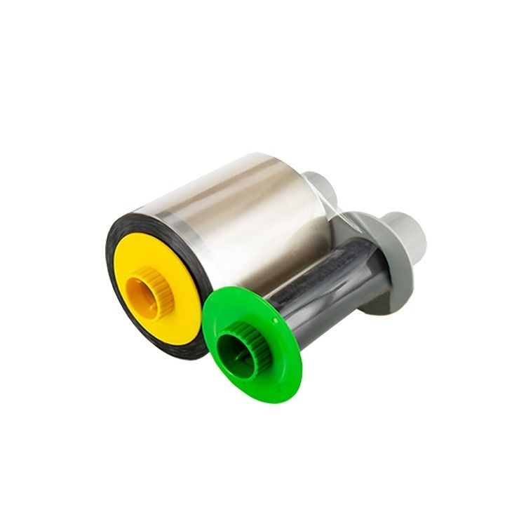 Black Print Speed 1 Compatible Retransfer Film Ribbon 84053 for Fargo HDP 5000 Printer