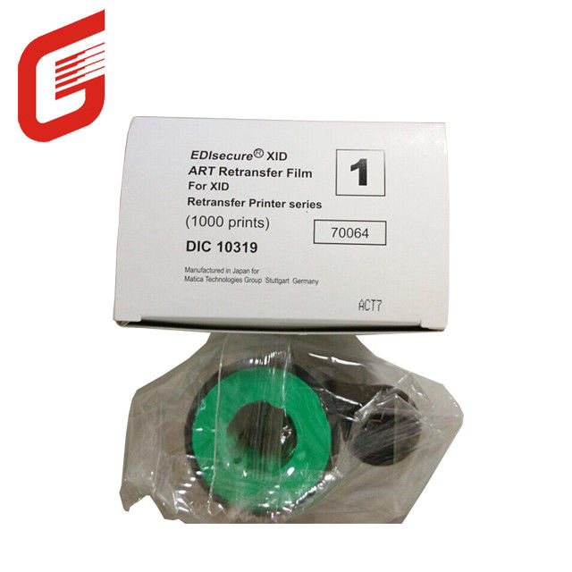 XID8300 Color UV Ribbon DIC10313 YMCK-UV for XID 8600 Card Printer Nylon Material