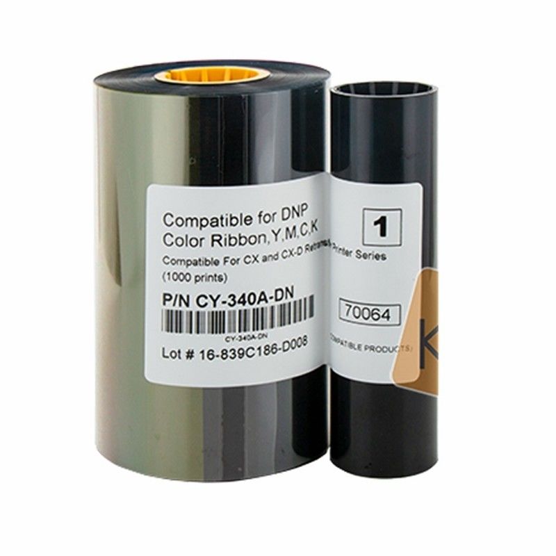 100*300 CX-340A-DN Compatible YMCK Retransfer Color Ribbon for CX7000 Printer CX-D80