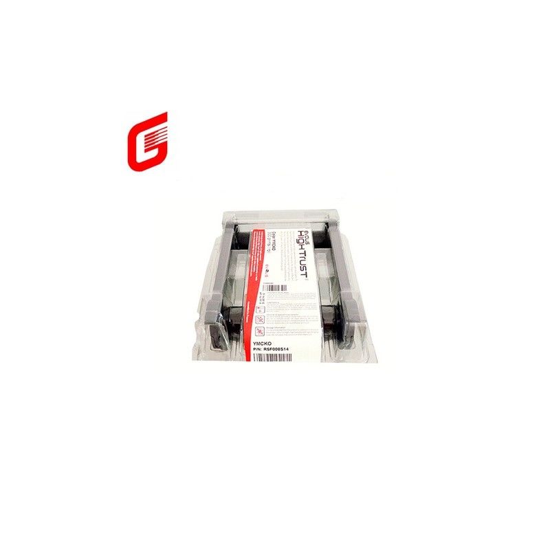 Evolis R5F008S14 YMCKO Ribbon for Primacy Zenius PVC ID Card Printers Replace R5F008S140