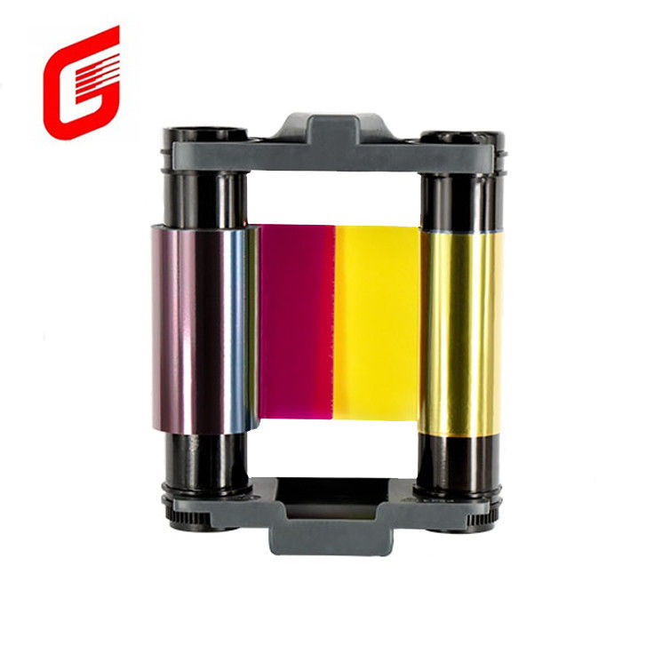 CBGR0100C YMCKO Color Ribbon 100 Prints Compatible with Badgy100 Badgy200 Printer