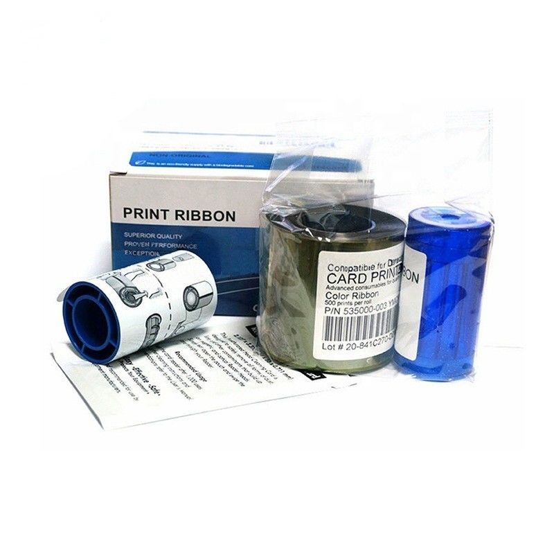 500 Images/roll Datacard CP/CD Series YMCKT Printer Ribbon for Demand Printing