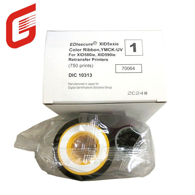 Original Printer Ribbon for XID 8600 Card Printer Color UV Ribbon DIC10313 YMCK-UV