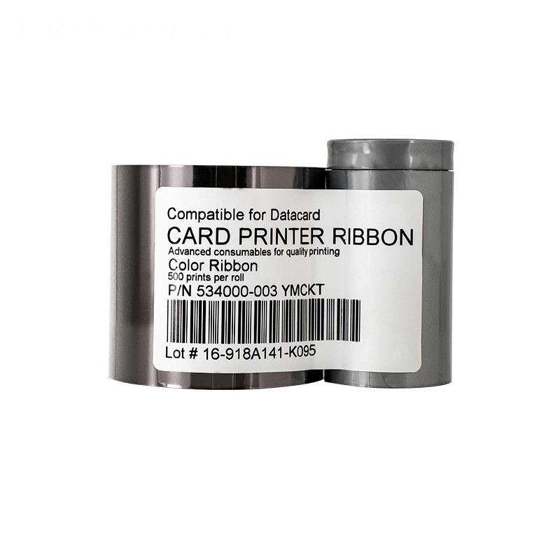 Nylon 66 Printer Ribbon for Datacard 534000-003 YMCKT Color Ribbon 500prints
