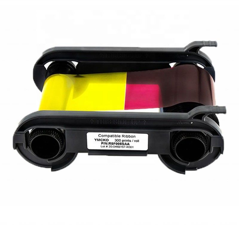 1 Color Print Speed 1 YMCKO Ribbon for Evolis Primacy Zenius Card Printing Solutions