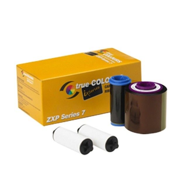 Compatible YMCKO Color Ribbon 2000 Prints for Zebra zxp series 7 Card Printer 800077-761